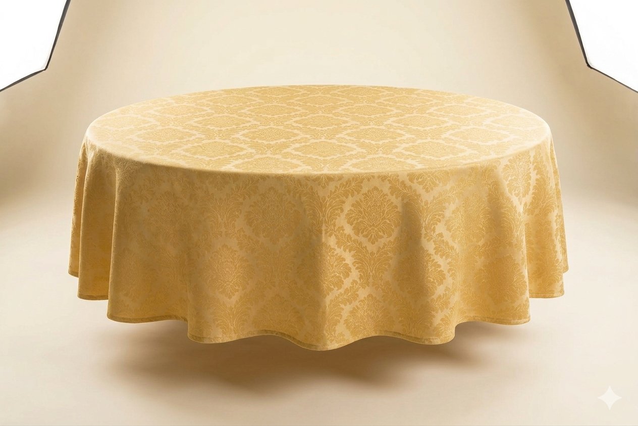 Jacquard Table Cover — 10ft Round