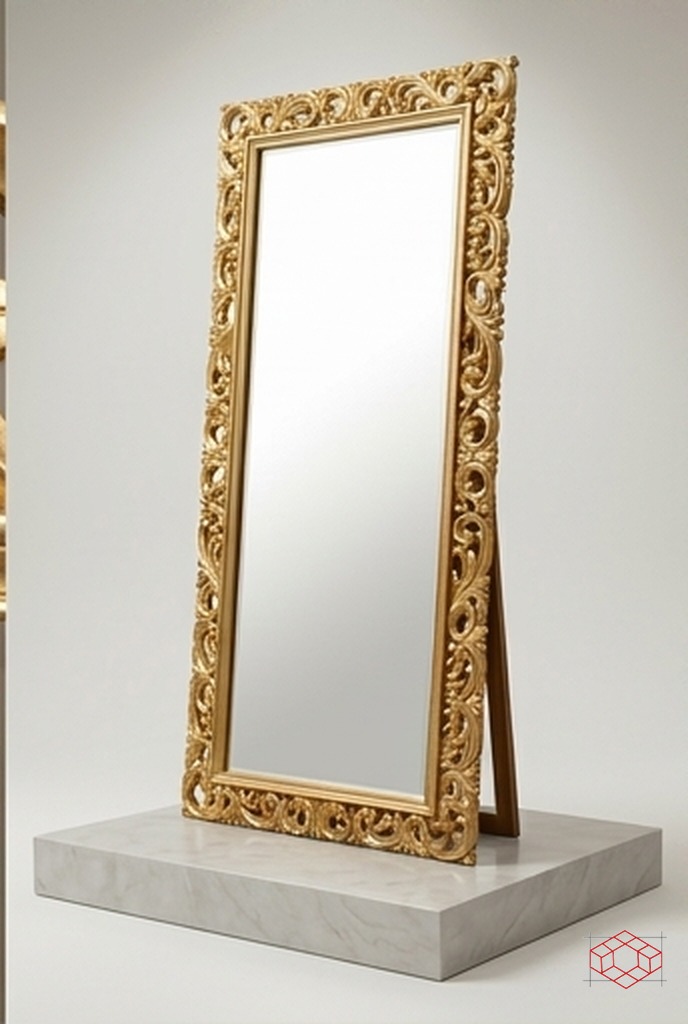 Carved Gilded Mirror Frames