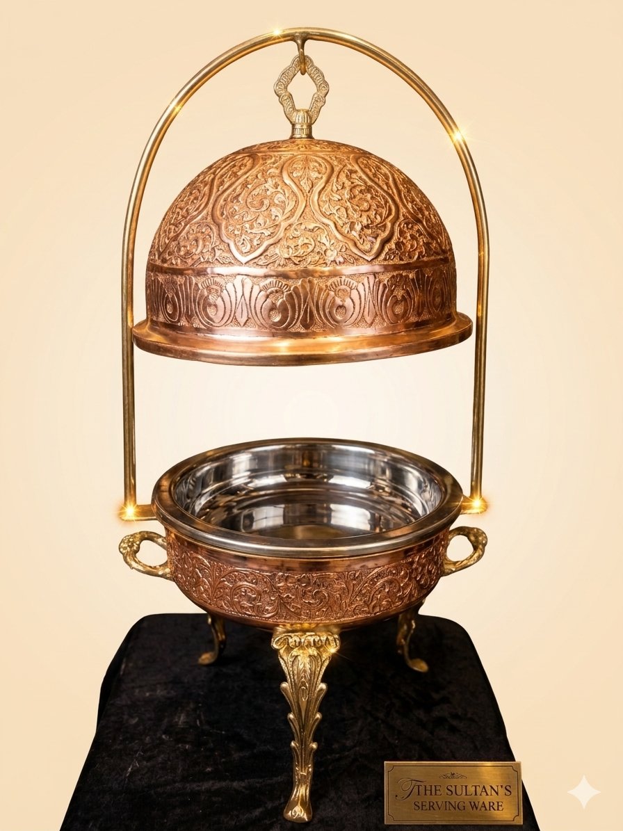 Rose Copper Chafing Dish