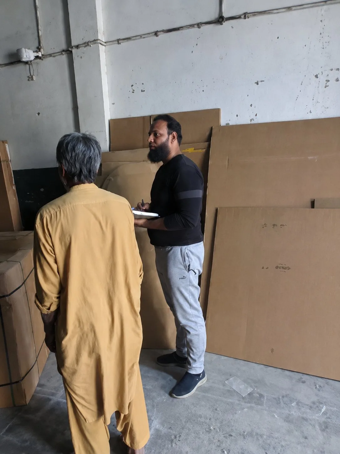 Quality control and inventory check